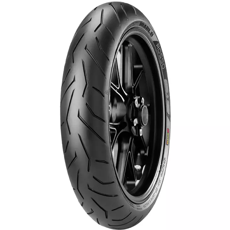 Pirelli Diablo Rosso II 120/70 ZR 17 M/C (58W) TL Fr (D - Ducati All models) - Renkaat, Supersport - D152945 - 1