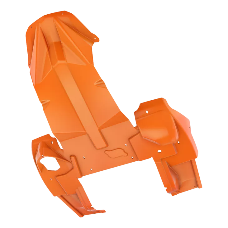 POHJAPANSSARI RADIEN X 400MM RACE ORANGE - Lynx Pohjapanssarit, suojat & tarvikkeet - 116645 - 1