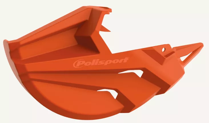 Polisport etujarrulevyn puolisuoja oranssi (12) - Moottoripyörän haarukansuojat - D289805 - 1