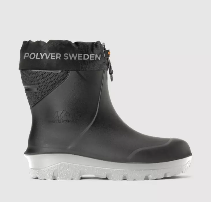 POLYVER Saappaat Classic Sport Low Musta/Valkoinen - Kelkkakengät - D500475 - 1