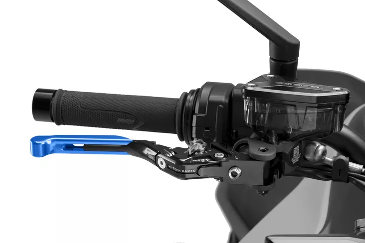 Puig Brake Lever 4.0. Black Exten/Blue Selector/Silver - Moottoripyörän vivut ja vivunrungot - D529405 - 1
