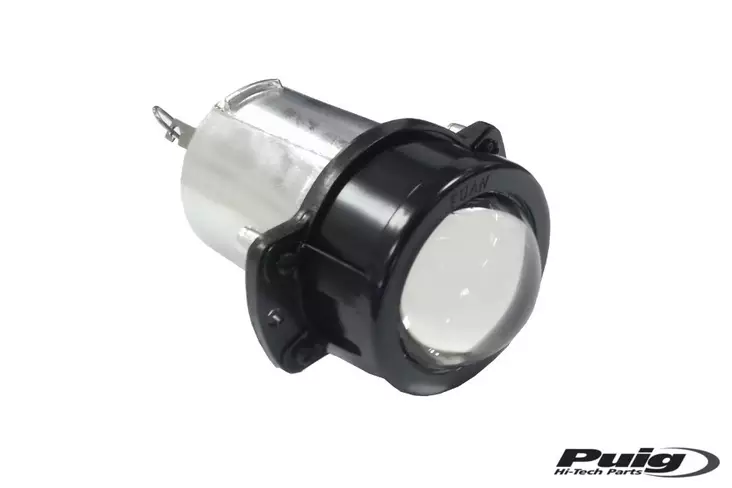 Puig Halogen Large Light C/Black - Moottoripyörän etuvalot - D298715 - 1