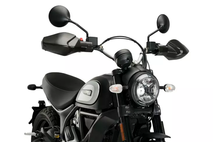 Puig Hand Guards Ducati Scrambler Icon/Full Throttl - Moottoripyörän käsisuojat - D407055 - 1