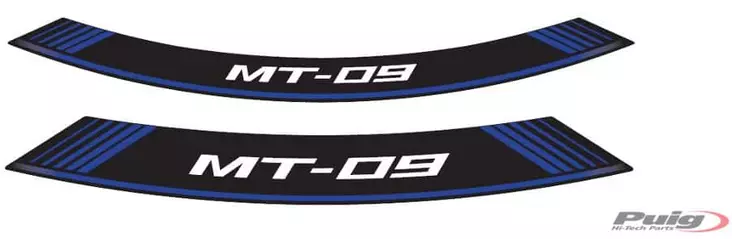 Puig Kit 8 Rim Strips Mt-09 C/Blue - Moottoripyörän vanneteipit - D302005 - 1