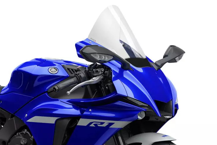 Puig R-Racer Screen Yamaha Yzf-R1 20' C/Clear - Moottoripyörän tuulisuojat - D357945 - 1