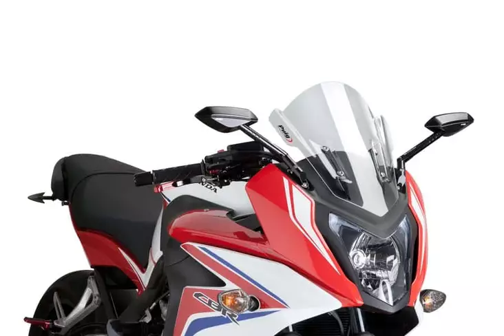 Puig Racing Screen Honda Cbr650F 14'-18' C/Clear - Moottoripyörän tuulisuojat - D300445 - 1