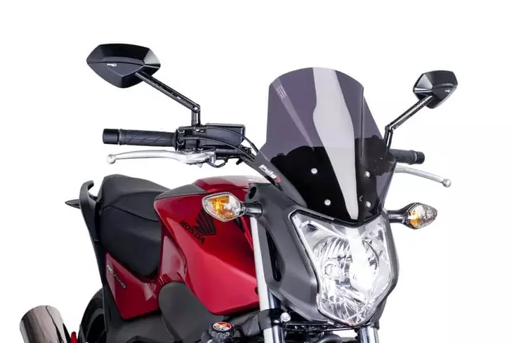 Puig Racing Screen Honda Nc750S 14-18' C/Dark Smoke - Moottoripyörän tuulisuojat - D299145 - 1