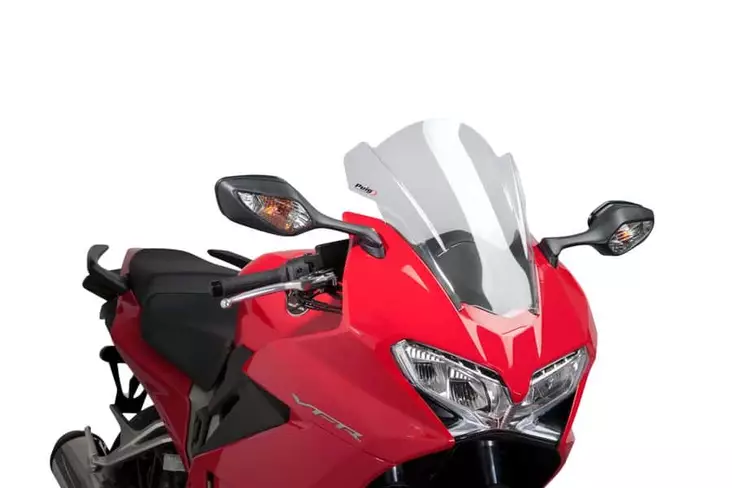 Puig Racing Screen Honda Vfr800F 14'-18'C/Clear - Moottoripyörän tuulisuojat - D300965 - 1