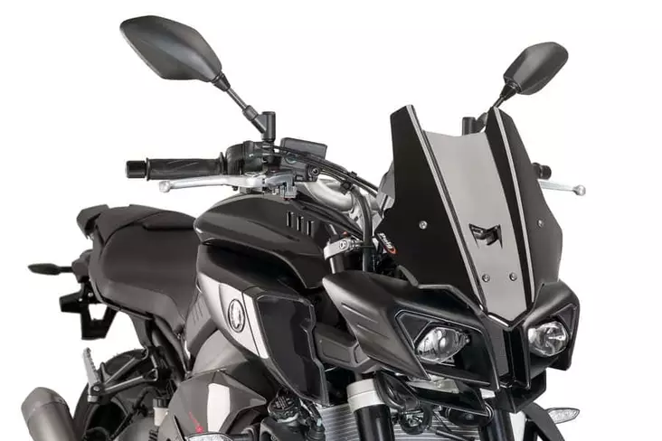 Puig Racing Screen Yamaha Mt-10 16-21'/Mt-10 Sp 17-21'' - Moottoripyörän tuulisuojat - D301835 - 1