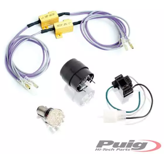 Puig Resistors 3.9 Ohms/25W Leds Turn Light - Moottoripyörän valojen tarvikkeet - D297885 - 1