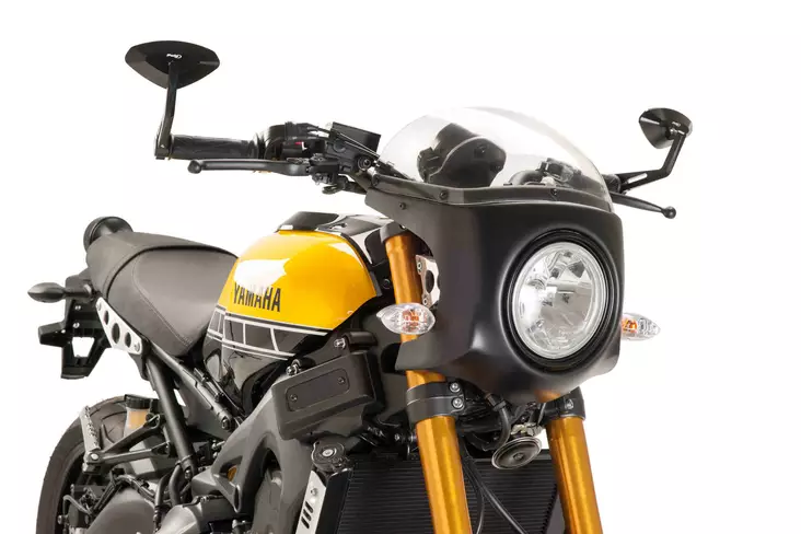 Puig Semifairing C/Black Diam.180Mm Windshield C/Clear - Moottoripyörän tuulisuojat - D302745 - 1