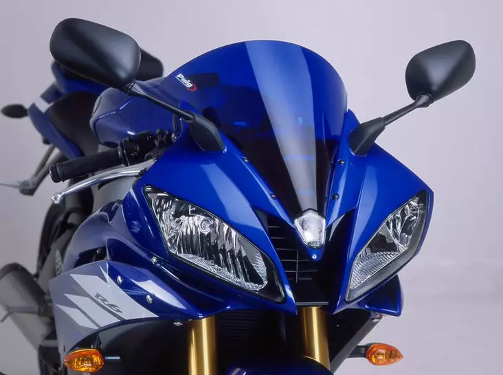 Puig Standard Screen Yamaha R6 06-07' C/Blue - Moottoripyörän tuulisuojat - D297655 - 1