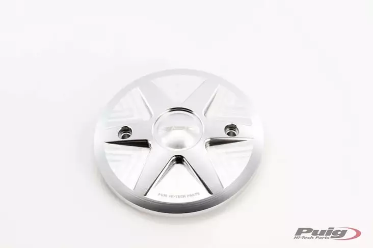 Puig Sump Clutch Cover T-Max 530 12-16'C/Silver - Moottoripyörän moottorin suojakopat - D301575 - 1