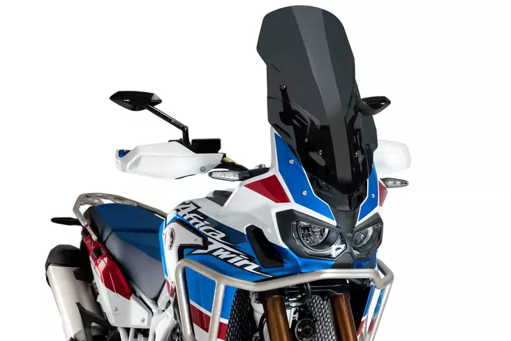 Puig Touring Screen Africa Twin 16'-18' C/Smoke - Moottoripyörän tuulisuojat - D302035 - 1