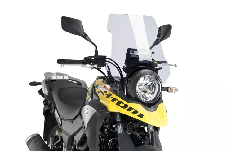 Puig Touring Screen Suzuki Dl250 V-Strom 17-21'- C/Tran - Moottoripyörän tuulisuojat - D302815 - 1