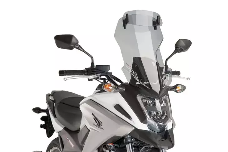 Puig Touring Screen W/Visor Honda Nc750X 16'-18'C/Smoke - Moottoripyörän tuulisuojat - D301815 - 1