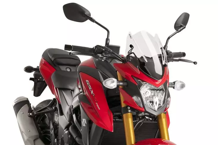 Puig Winds. N.G. Sport Suzuki Gsx-S750 17-21'' C/Clear - Moottoripyörän tuulisuojat - D302555 - 1