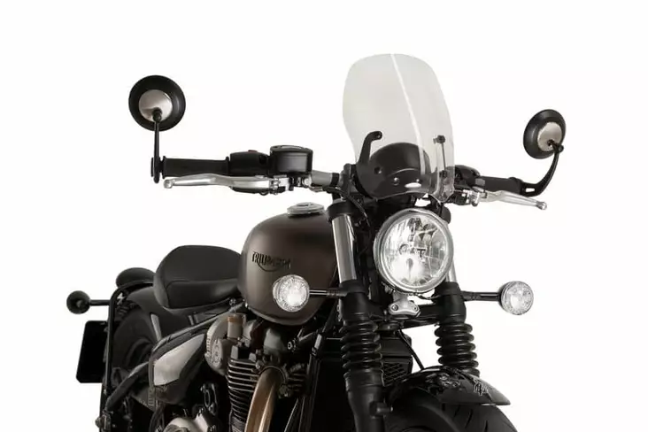 Puig Winds.Nng Touring Triumph Bonnville Bobber 17-23' - Moottoripyörän tuulisuojat - D302565 - 1