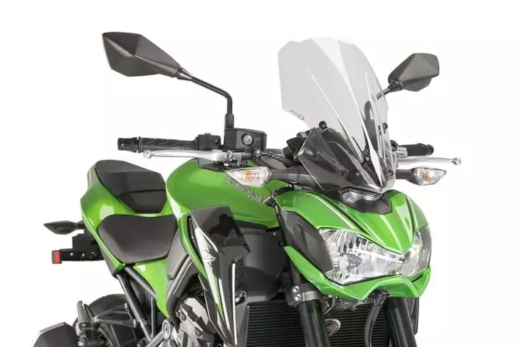 Puig Windshield N.G. Touring Kawasaki Z900 17-18'C/Clea - Moottoripyörän tuulisuojat - D302475 - 1