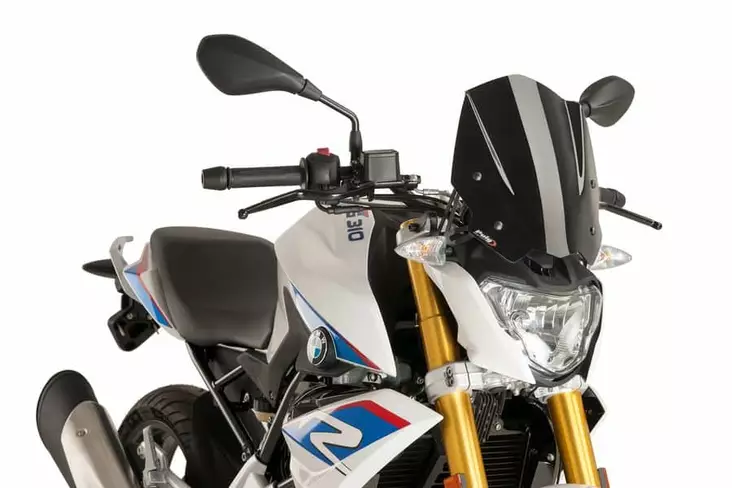 Puig Windshield New Generation Sport Bmw G310R 16'-23' - Moottoripyörän tuulisuojat - D301845 - 1