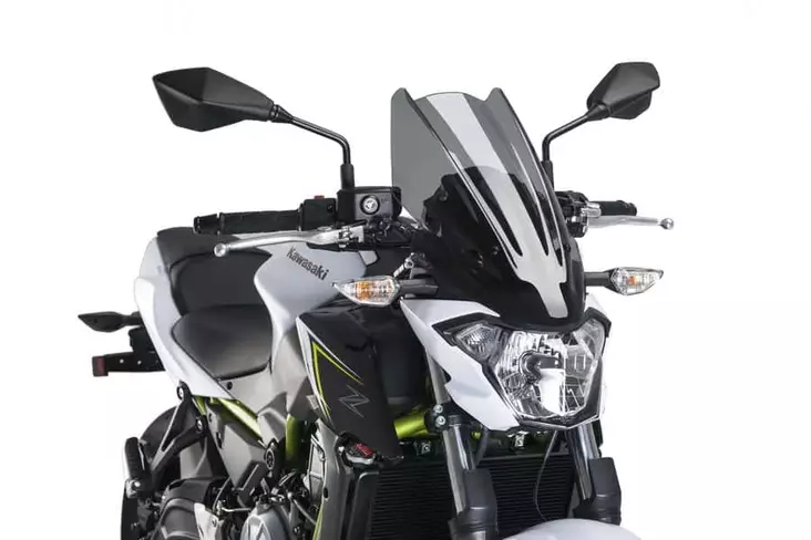 Puig Windshield Nng Touring Kawasaki Z650 17-18'C/Dark - Moottoripyörän tuulisuojat - D302425 - 1