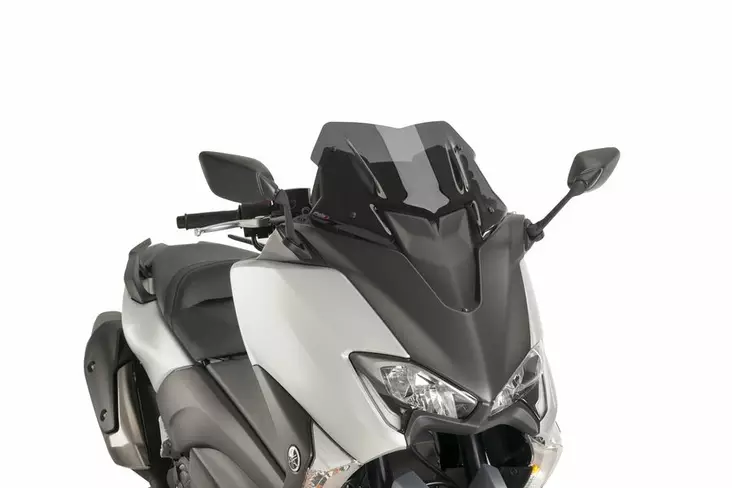 Puig Windshield V-Techline Yamaha Tmax 17-18'' C/Dark S - Moottoripyörän tuulisuojat - D302525 - 1