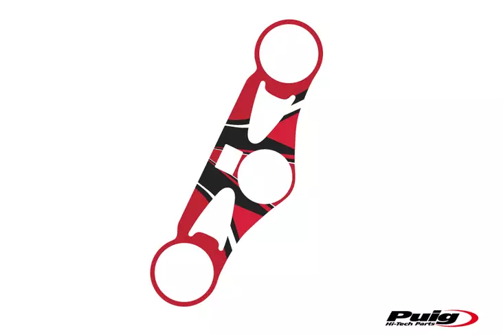 Puig Yoke Protector Honda Cbr1000Rr 08-16 C/Red - Moottoripyörän kaatumatapit - D300345 - 1