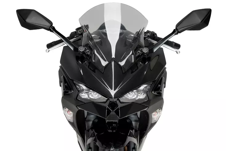 Puig Z-Racing Screen Kawasaki Ninja 500 Se 24' C/Smoke - Moottoripyörän tuulisuojat - D511115 - 1