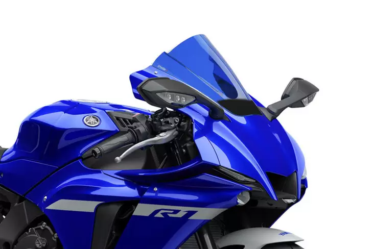 Puig Z-Racing Screen Yamaha Yzf-R1 20' C/Blue - Moottoripyörän tuulisuojat - D357925 - 1