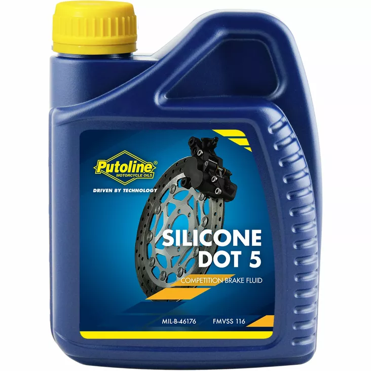 Putoline DOT 5 Silicone Brake Fluid- 500 ml (12) - Jarrunesteet - D546295 - 1
