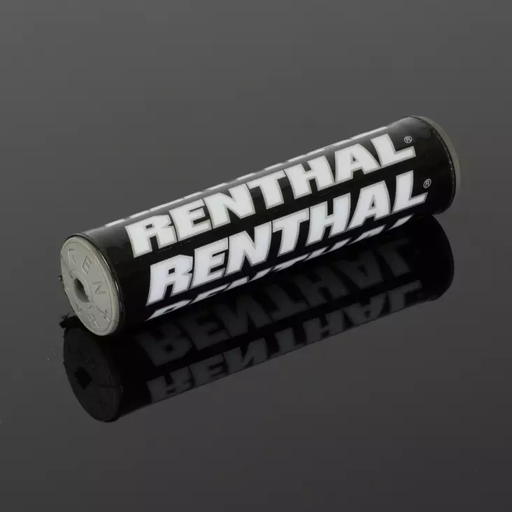 Renthal Shiny Pehmuste Mini Musta (7,5") SX50/65 OEM - Moottoripyörän ohjaustangon pehmusteet - D446315 - 1
