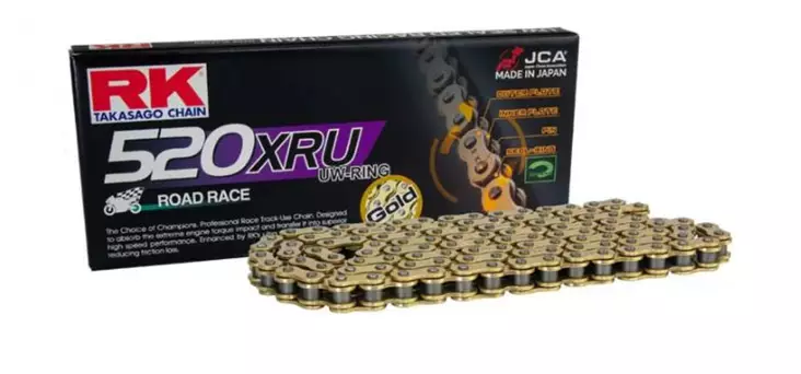 RK GB520XRU UW-rengasketju (Only for Racing -1000cc) - Ketjut 520 - D386795 - 1