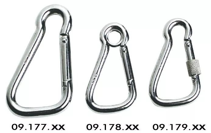 S.S carbine haka silmällä 18mm - Karbiinihakat &- lenkit - D125195 - 1