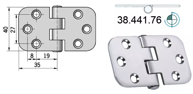 Sarana 70x39 - Veneen Saranat - D124705 - 1