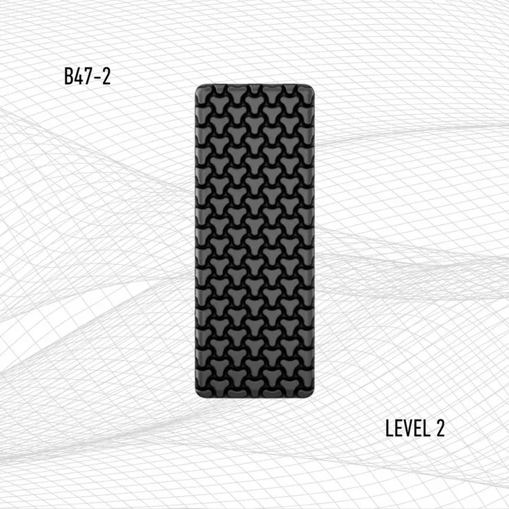 SAS-TEC Tripleflex Back Protector CE Level 2 EN1621 - Selkäsuojat - D547455 - 1