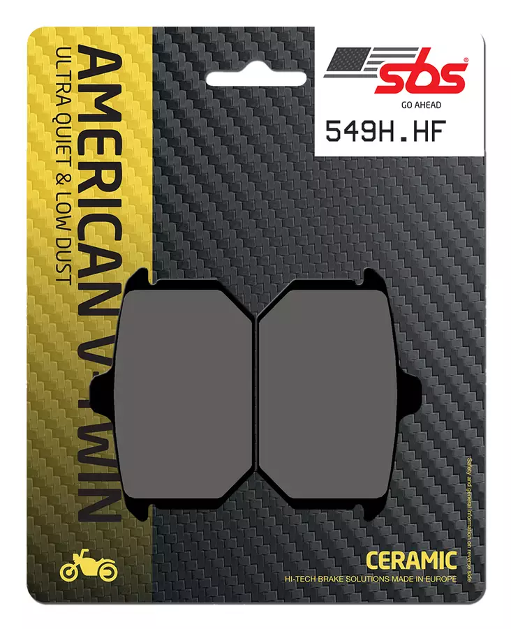 Sbs Jarrupalat Ceramic - Moottoripyörän jarrupalat - D91495 - 1