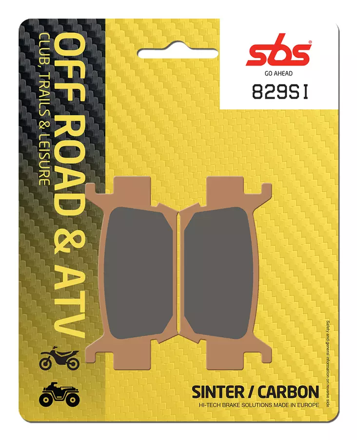 Sbs Jarrupalat Sintered Offroad - Moottoripyörän jarrupalat - D65755 - 1