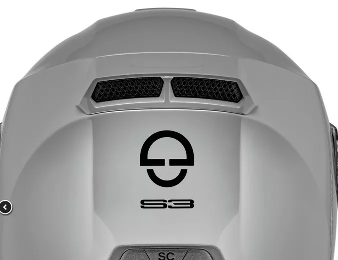 Schuberth spoiler S3 Concrete grey - Visiirit - D549005 - 1
