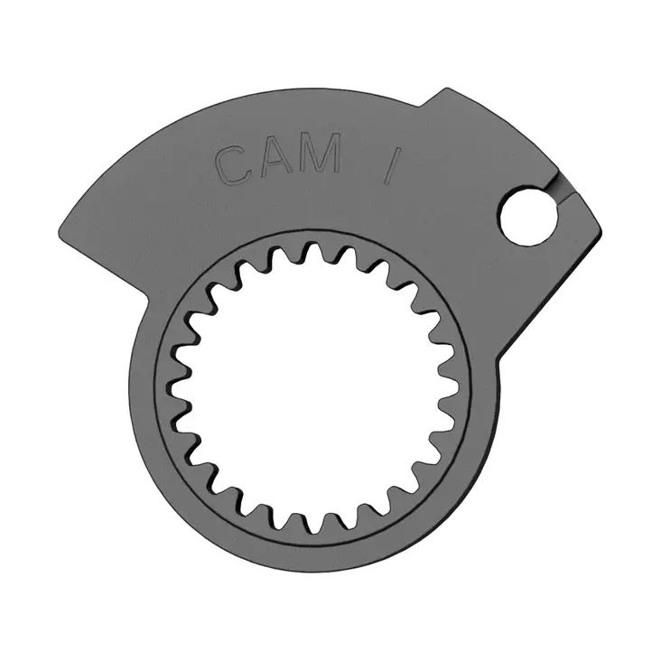 SCOTT Lock On Cam I black - Moottoripyörän kahvakumit - D457955 - 1