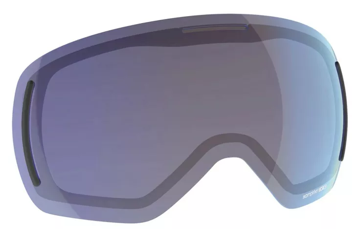 Scott Repl Lens LCG Evo w/ Case enhancer blue chrome - Kelkkailu ajolasit & linssit - 146585 - 1