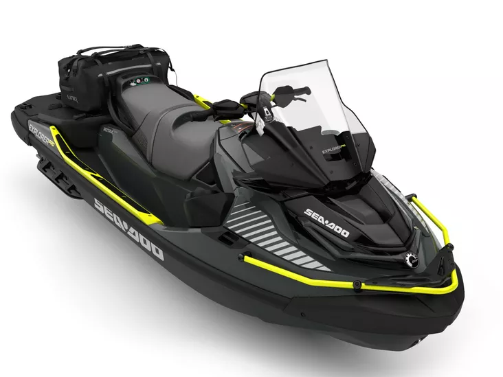 Sea-Doo 26 Explorer Pro 230 Iceland Grey iDF Audio 10.25 in. Touchscreen Display - Sea-Doo Touring 2026 - 142725 - 1