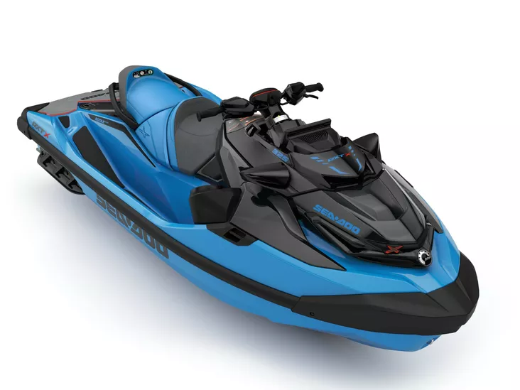 Sea-Doo 26 RXT X 325 Gulfstream Blue Premium Audio 10.25 in. Touchscreen Display - Sea-Doo Performance 2026 - 142665 - 1
