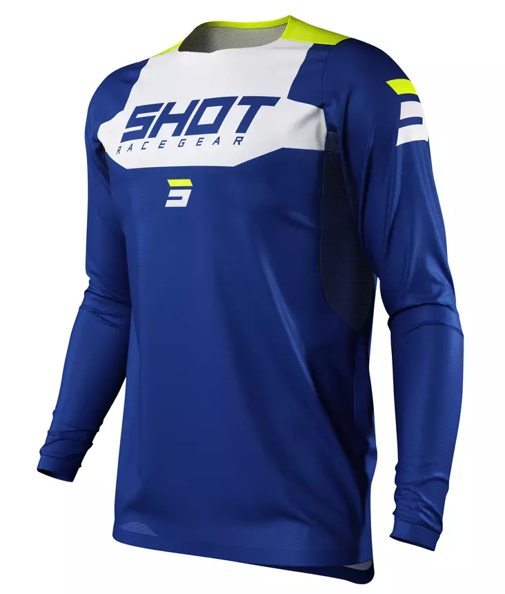 SHOT Paita Chase Navy - Motocross paidat MX - D407725 - 1