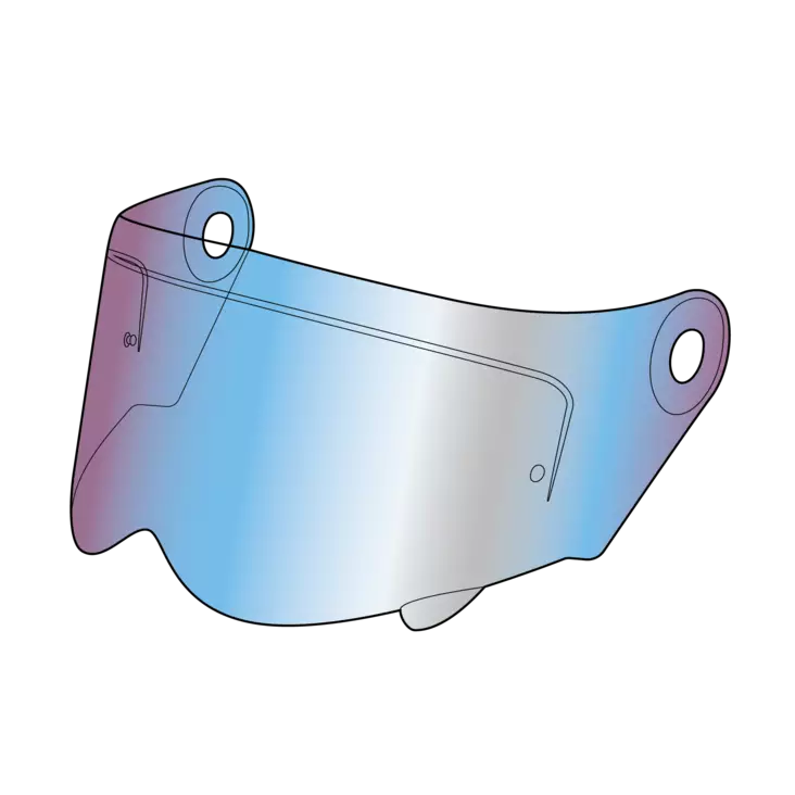 SIMPSON Darksome visiiri Iridium - Visiirit - D380905 - 1