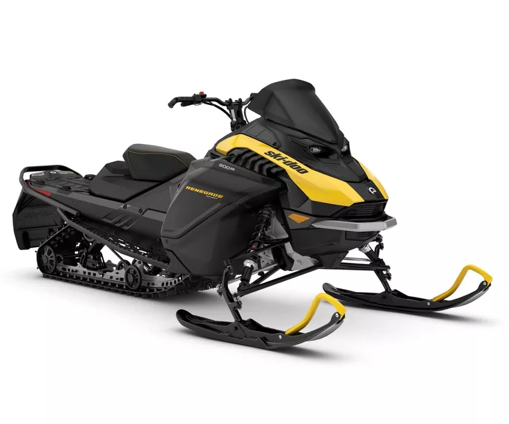 Ski-Doo 27 Renegade Sport 600 ACE 32mm Rip Saw Neo Yellow - Ski-Doo moottorikelkka 2027 -mallisto - 144405 - 1