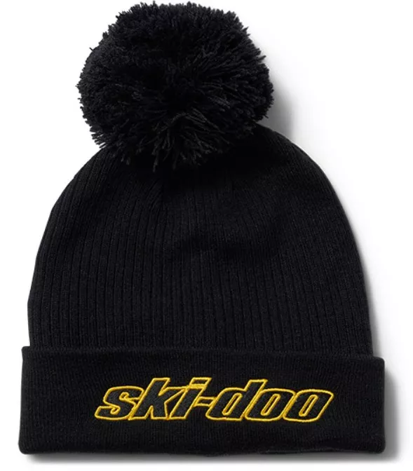 Ski-Doo Unisex Pom-Pom Beanie Black - Ski-Doo Vapaa-aika - 141535 - 1