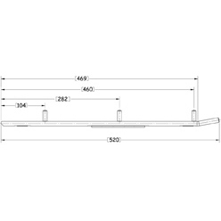 Sno-X Ripper Four Ohjausrauta pari 4" Kovametalli - Moottorikelkan ohjausraudat - D10835 - 1