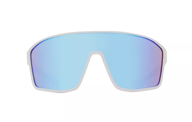 Spect Red Bull Daft Sunglasses Shiny White/Blue w Smoke Blue Mirror lens - Aurinkolasit - D522095 - 1