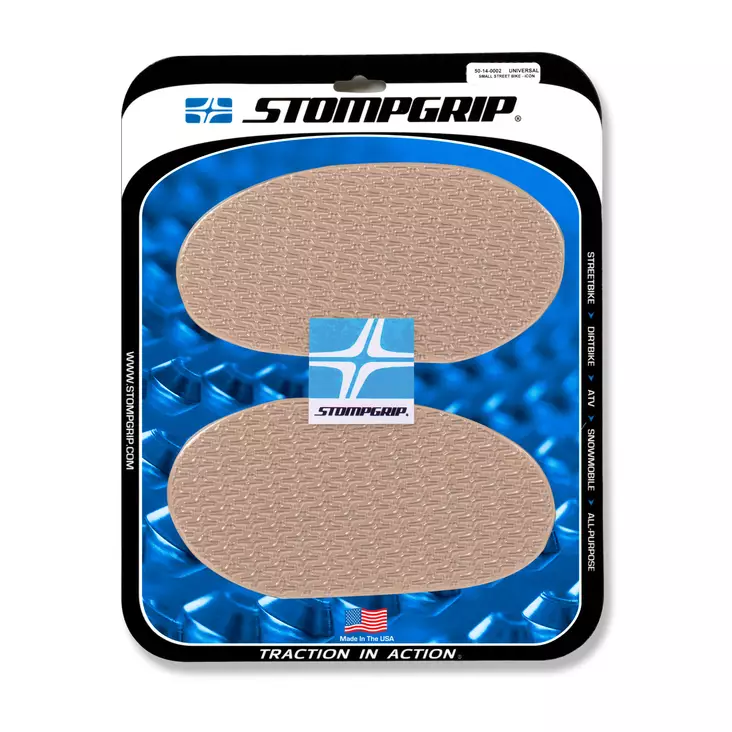 Stompgrip Universal Small Street Bike Tank Grips - Icon : Clear - Yleistarrat - D270405 - 1
