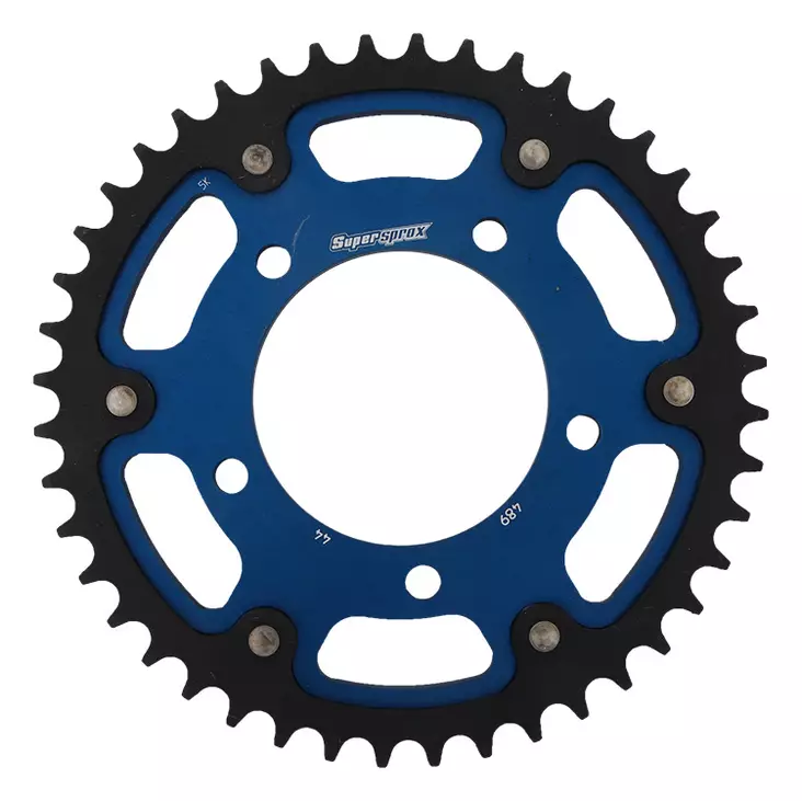 Supersprox Stealth Takaratas Sininen - Moottoripyörän takarattaat - D294205 - 1